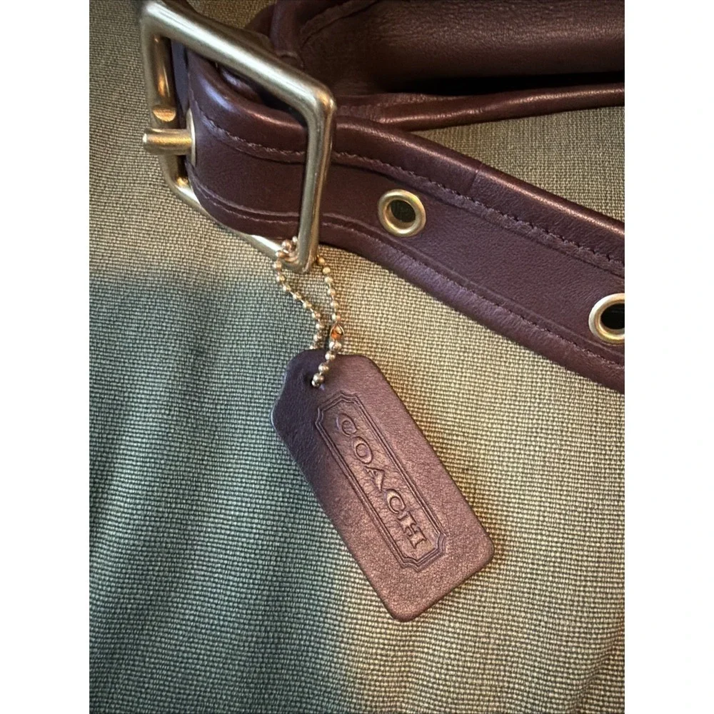 Vintage Coach Patricia's Legacy In Loden 9951 Deep Rich‎ Brown